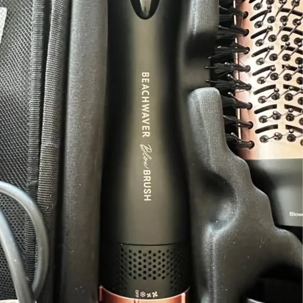 Beachwaver Co 4 In 1 Blow Brush Hair Dryer Rose Gold Edition